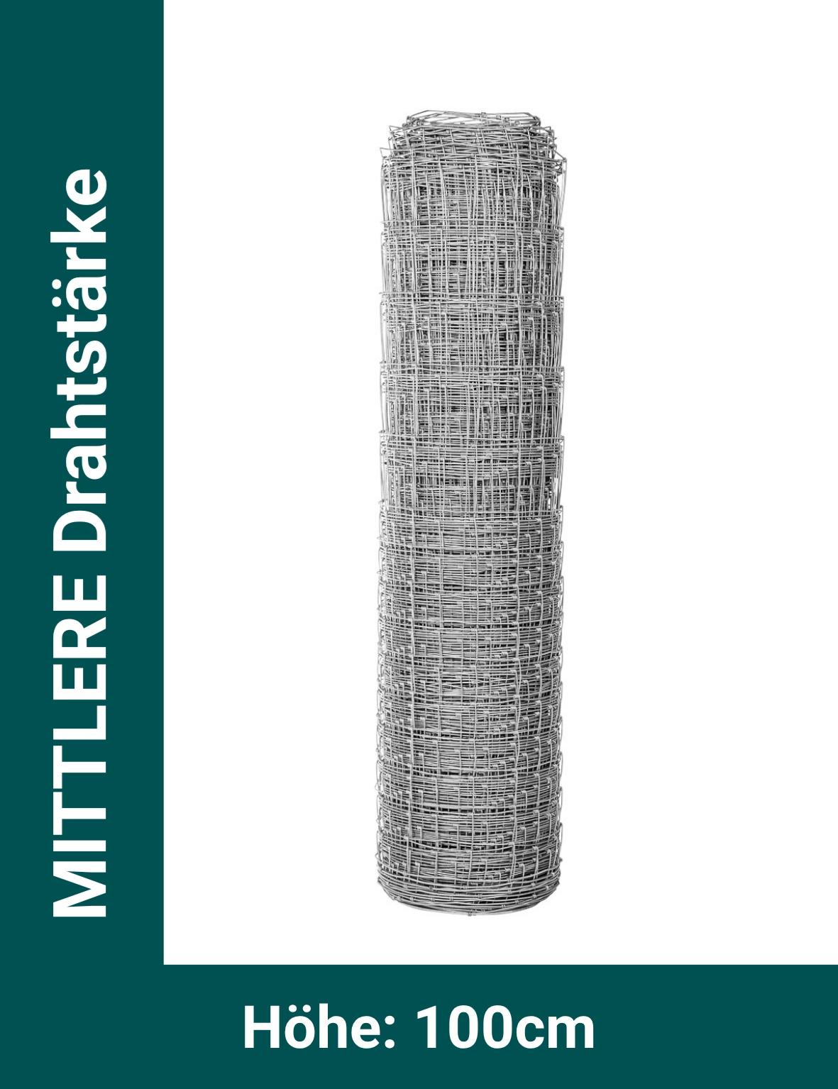 Wildzaun - Mittlere Drahtstärke 100/08/15M