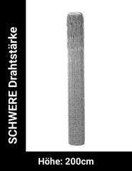 Wildzaun - Schwere Drahtstärke 200/17/15S