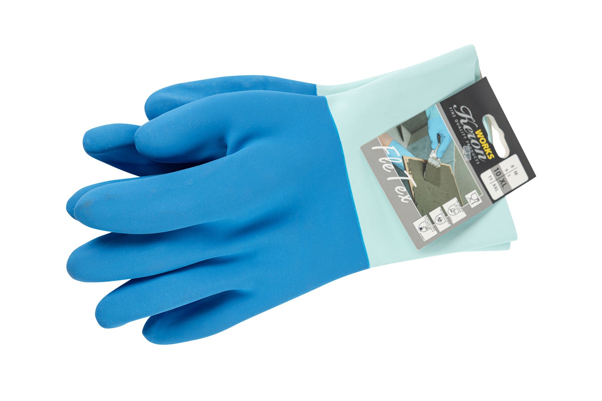 Produktfoto von Arbeitshandschuhe für Pflanzenschutz in blau